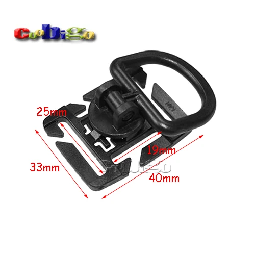 2pcs Sternum Buckles Carabiner D-Ring Holder Swivel 360-degree Molle Tactical Backpack 19mm & 25mm Webbing Locking #FLC077-B
2pcs Sternum Buckles Carabiner D-Ring Holder Swivel 360-degree Molle Tactical Backpack 19mm & 25mm Webbing Locking #FLC077-B