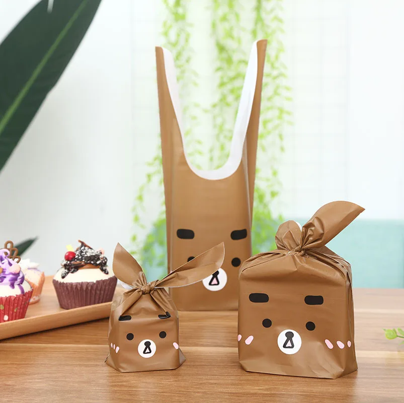 200pcs Three dimensional food packaging bag.Large New Rabbit Ear Lunch Box Bags Creative Candy Favor Gift Take Out Bag Wholesale
200pcs Three dimensional food packaging bag.Large New Rabbit Ear Lunch Box Bags Creative Candy Favor Gift Take Out Bag Wholesale