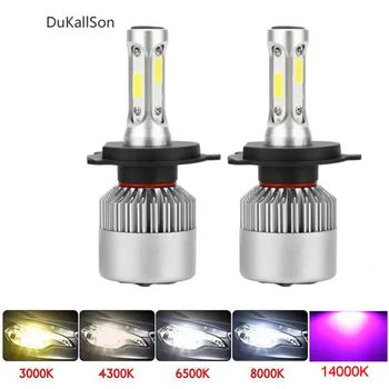 72W 8000LM Car LED Headlight Bulbs H4 Led Bulb H7 H11 H13 9005 9006 COB Chips Hi lo Beam Auto Lamp 12V 24V 6500k 4300K 14000K
72W 8000LM Car LED Headlight Bulbs H4 Led Bulb H7 H11 H13 9005 9006 COB Chips Hi lo Beam Auto Lamp 12V 24V 6500k 4300K 14000K