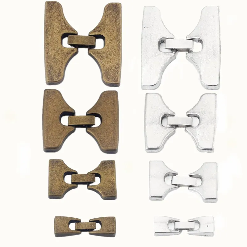 2Sets Antique Silver/Bronze Flat Snap Clasp For Flat Leather Bracelet Making Findings
2Sets Antique Silver/Bronze Flat Snap Clasp For Flat Leather Bracelet Making Findings