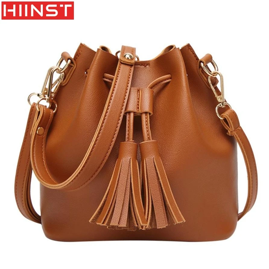 BestFashion Women Leather Handbag Crossbody Shoulder Messenger Tassels Bucket Bag Designer Famous Brand MAY14
BestFashion Women Leather Handbag Crossbody Shoulder Messenger Tassels Bucket Bag Designer Famous Brand MAY14