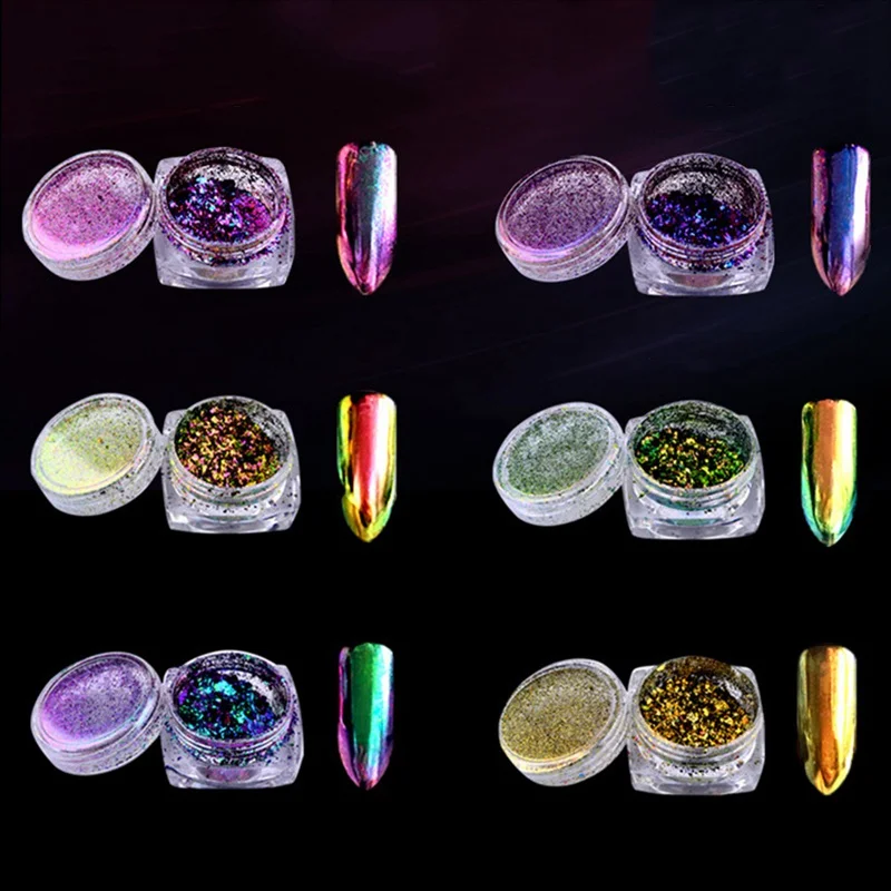 1 Box Irregular Chameleon Nail Sequins Glitter Colorful Powder Manicure Nail Art Decoration
1 Box Irregular Chameleon Nail Sequins Glitter Colorful Powder Manicure Nail Art Decoration