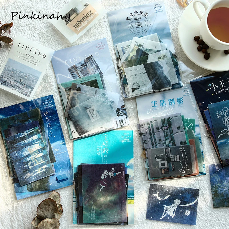 Van Gogh Star Starry sky Japanese paper Bullet Journal Decorative Stationery Stickers Scrapbooking DIY Diary Album Stick Label
Van Gogh Star Starry sky Japanese paper Bullet Journal Decorative Stationery Stickers Scrapbooking DIY Diary Album Stick Label