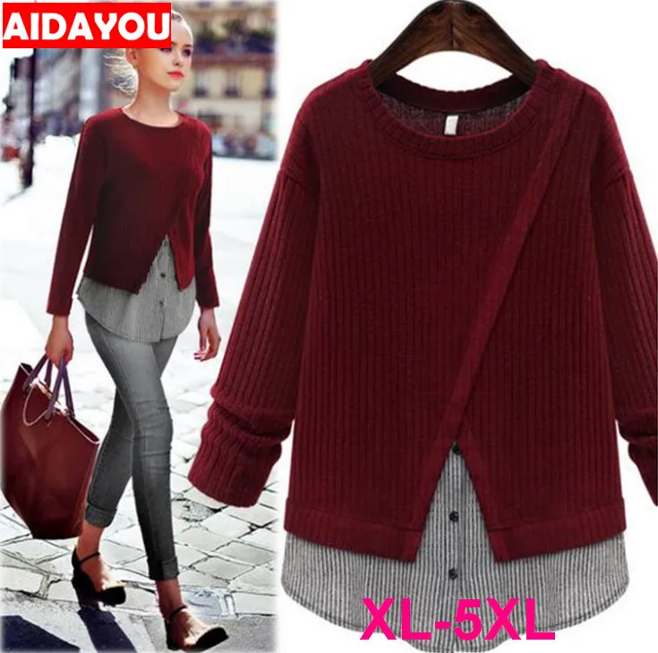 Womens Sweaters big size wine and gray sweaters pullovers plus size 5xl crocheted western style sweater knitted ouc1352
Womens Sweaters big size wine and gray sweaters pullovers plus size 5xl crocheted western style sweater knitted ouc1352