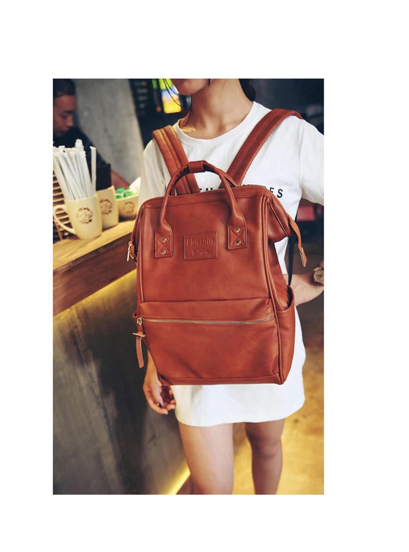 Fashion Multifunction women backpack fashion youth korean style shoulder bag laptop backpack schoolbags for teenager girls boys 40