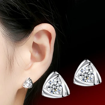 Luxtury 925 Sterling Silver Woman Earrings Fashion Trigon Design With AAA Grade CZ Cubic Zircon Jewelry
Luxtury 925 Sterling Silver Woman Earrings Fashion Trigon Design With AAA Grade CZ Cubic Zircon Jewelry
