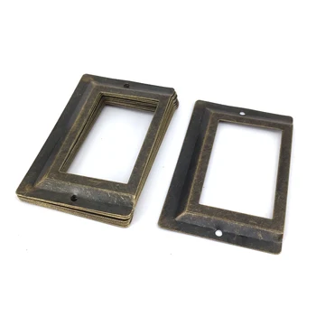 80x51mm Iron Antique Bronze Drawer Label Pull Frame Handle File Name Card Holders Home Furniture Hardware 12PCS
80x51mm Iron Antique Bronze Drawer Label Pull Frame Handle File Name Card Holders Home Furniture Hardware 12PCS