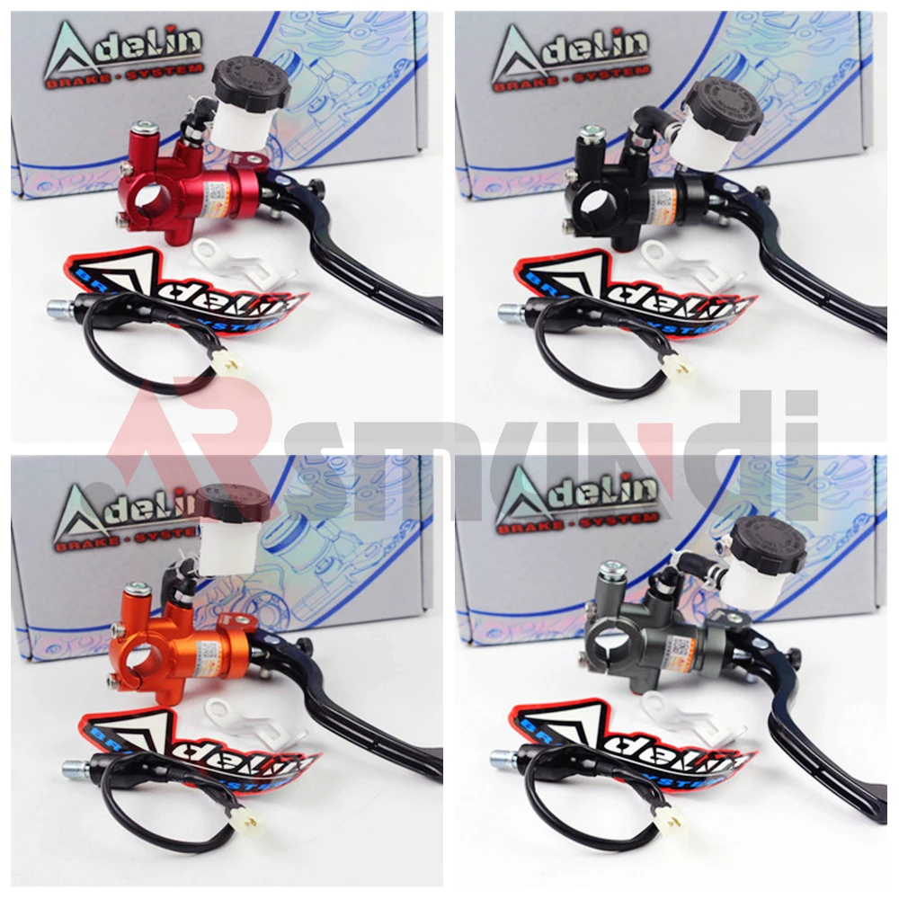 Adelin 16*18mm 17.5*18mm 19*18mm Motorcycle Brake Master Cylinder Hydraulic Pump Lever Handle For Yamaha Honda Kawasaki Suzuki
Adelin 16*18mm 17.5*18mm 19*18mm Motorcycle Brake Master Cylinder Hydraulic Pump Lever Handle For Yamaha Honda Kawasaki Suzuki