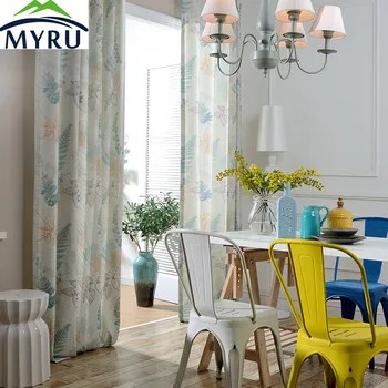 MYRU Modern Cotton and Polyester Fresh Style Curtain Health and Environmental Protection Printing Curtain
MYRU Modern Cotton and Polyester Fresh Style Curtain Health and Environmental Protection Printing Curtain