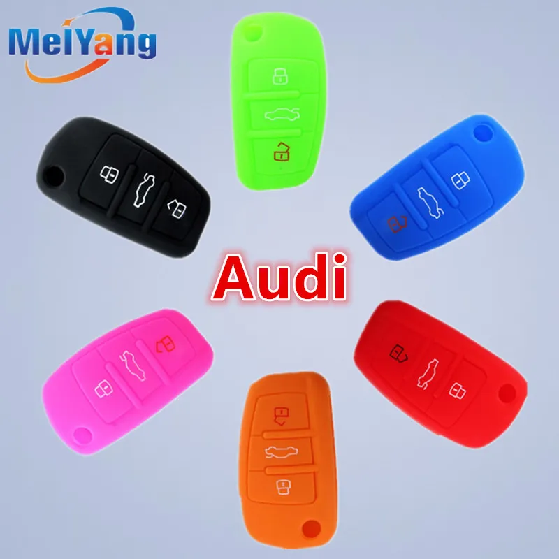 3 Buttons Car Key Case Cover Remote Silicone For Audi A1 A3 Q3 Q7 R8 A6L Fob Protector Shell Accessories Car Styling
3 Buttons Car Key Case Cover Remote Silicone For Audi A1 A3 Q3 Q7 R8 A6L Fob Protector Shell Accessories Car Styling