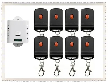 85V 110V 120V 220V 250V 1CH RF Wireless Remote Control Switch System 8 transmitter & 1 receiver relay Receiver Smart Home Switch
85V 110V 120V 220V 250V 1CH RF Wireless Remote Control Switch System 8 transmitter & 1 receiver relay Receiver Smart Home Switch