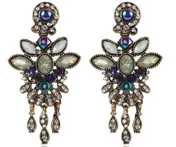 YaYi Jewelry New Multi Glass Rhinestone Dangle Crystal Earring Women's Fashion Ancient Gold Color Gem Earrings Gift 1182
YaYi Jewelry New Multi Glass Rhinestone Dangle Crystal Earring Women's Fashion Ancient Gold Color Gem Earrings Gift 1182