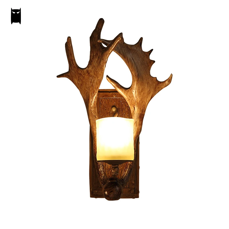 Resin Glass Deer Horn Antler Wall Lamp Fixture Retro Vintage Art Deco Rustic Sconce Light Luminaria Design Staircase Room
Resin Glass Deer Horn Antler Wall Lamp Fixture Retro Vintage Art Deco Rustic Sconce Light Luminaria Design Staircase Room