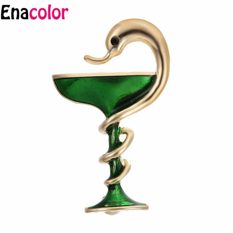Enacolor Statement Green Paint Wine Glass Snake Brooch Pin Alloy Enamel Female Party Lapel Pin Women Hijab Pin Up Broches
Enacolor Statement Green Paint Wine Glass Snake Brooch Pin Alloy Enamel Female Party Lapel Pin Women Hijab Pin Up Broches