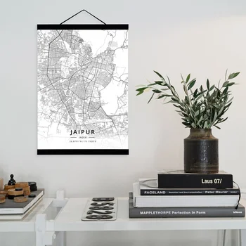 Jaipur, India City Map Wooden Framed Canvas Painting Home Decor Wall Art Print Pictures Poster Hanger
Jaipur, India City Map Wooden Framed Canvas Painting Home Decor Wall Art Print Pictures Poster Hanger