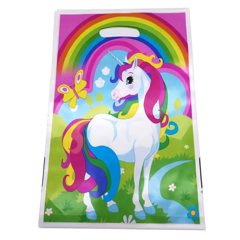 10PCS Girls Kids Favors Unicorn Plastic Gifts Bags Decoration Wedding Happy Birthday Party Baby Shower Loot Bags Events Supplies
10PCS Girls Kids Favors Unicorn Plastic Gifts Bags Decoration Wedding Happy Birthday Party Baby Shower Loot Bags Events Supplies