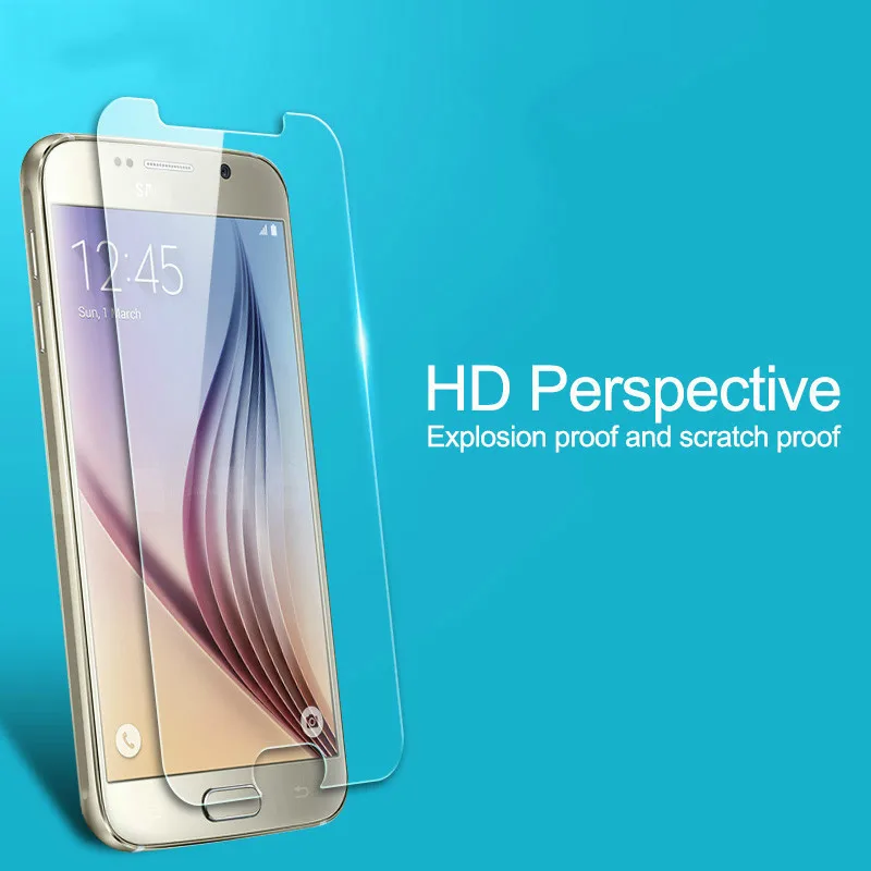 Защитное стекло 2.5D 9H для Samsung Galaxy A3 A5 A7 A6 A8 J2 J4 J6 J3 J5 J7 2017 2018 | Мобильные телефоны и