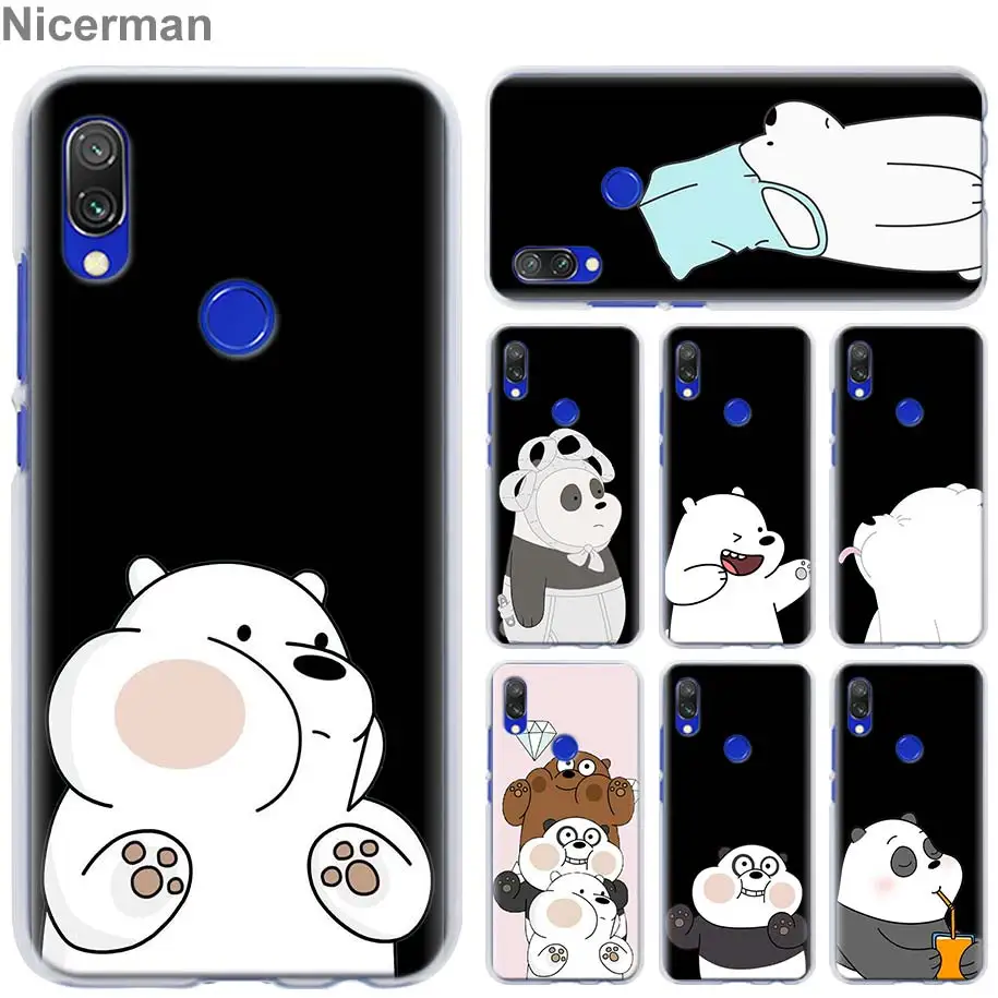 Cute We Bare Bears Case Cover for Xiaomi Redmi Note 7 Pro 7 6 5 Plus 5A 6A 4X S2 GO Pocophone F1 Phone case Coque
Cute We Bare Bears Case Cover for Xiaomi Redmi Note 7 Pro 7 6 5 Plus 5A 6A 4X S2 GO Pocophone F1 Phone case Coque