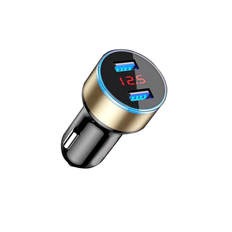 Car Charger 5V 3.1A With LED Display Universal Dual Usb Phone Car-Charger for Xiaomi Samsung S8 iPhone X 8 Plus Tablet etc
Car Charger 5V 3.1A With LED Display Universal Dual Usb Phone Car-Charger for Xiaomi Samsung S8 iPhone X 8 Plus Tablet etc