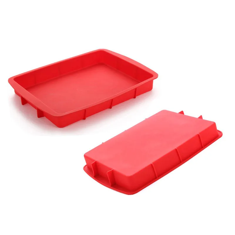 DIY Cake Tools Non-stick Rectangular Silicone Cake Mold Cake Pan Baking Tools For Cakes Heat Resistant Bread Toast Mold
DIY Cake Tools Non-stick Rectangular Silicone Cake Mold Cake Pan Baking Tools For Cakes Heat Resistant Bread Toast Mold