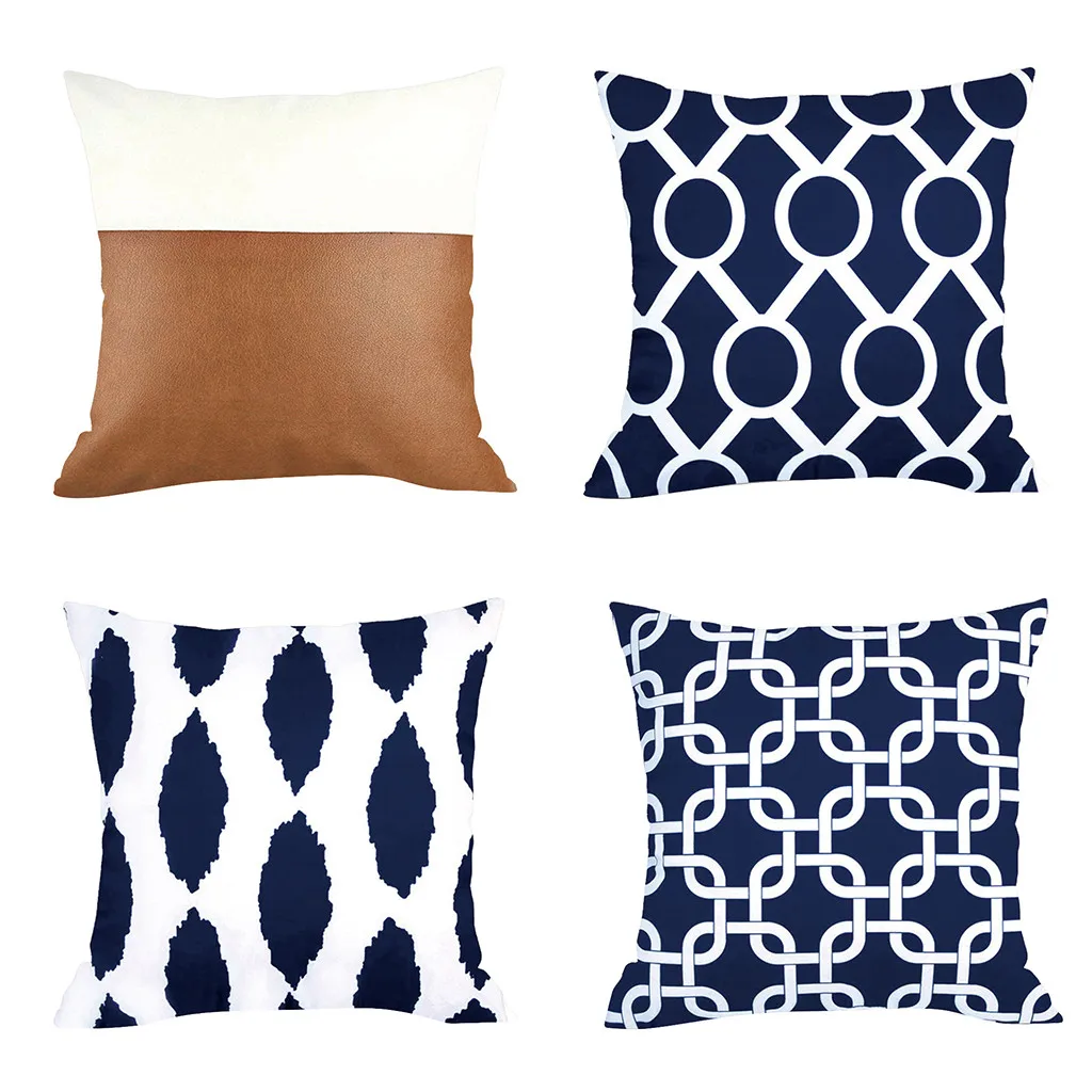 Gacsidy Store dakimakura Geometric Super Soft Leather European Style Mixed pillow case cover 45x45 4Pc
Gacsidy Store dakimakura Geometric Super Soft Leather European Style Mixed pillow case cover 45x45 4Pc