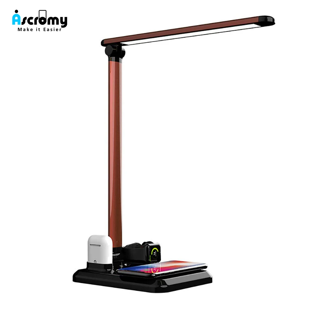 Ascromy Wireless 4 in 1 Folding Table LED Holder Charger For Iphone XS MAX XR 8 Plus X Apple Watch Series 4 3 2 Iwatch airpods
Ascromy Wireless 4 in 1 Folding Table LED Holder Charger For Iphone XS MAX XR 8 Plus X Apple Watch Series 4 3 2 Iwatch airpods