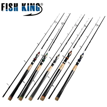 FISH KING Hi Carbon 5 Color 2.1M-2.7M 2 Section Soft Lure Fishing Rod Lure Weight 2-40g Spinning Fishing Rod For Lure Fishing
FISH KING Hi Carbon 5 Color 2.1M-2.7M 2 Section Soft Lure Fishing Rod Lure Weight 2-40g Spinning Fishing Rod For Lure Fishing