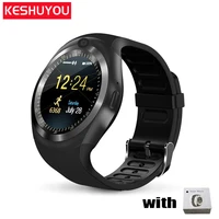 KESHUYOU fashion smart watch TY1 android answer call wear band gear men smartwatch android compatible wearable devices phone image
