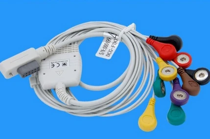 Compatible New Accessories JincoMed Holter cable and leadwires 10 lead IEC Snap 11Pin for patient monitor with 1year warranty
Compatible New Accessories JincoMed Holter cable and leadwires 10 lead IEC Snap 11Pin for patient monitor with 1year warranty