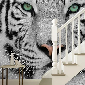 Free shipping Photowall white Tiger black and white animal 3d wallpaper murals living room bedroom TV back PW155276551
Free shipping Photowall white Tiger black and white animal 3d wallpaper murals living room bedroom TV back PW155276551