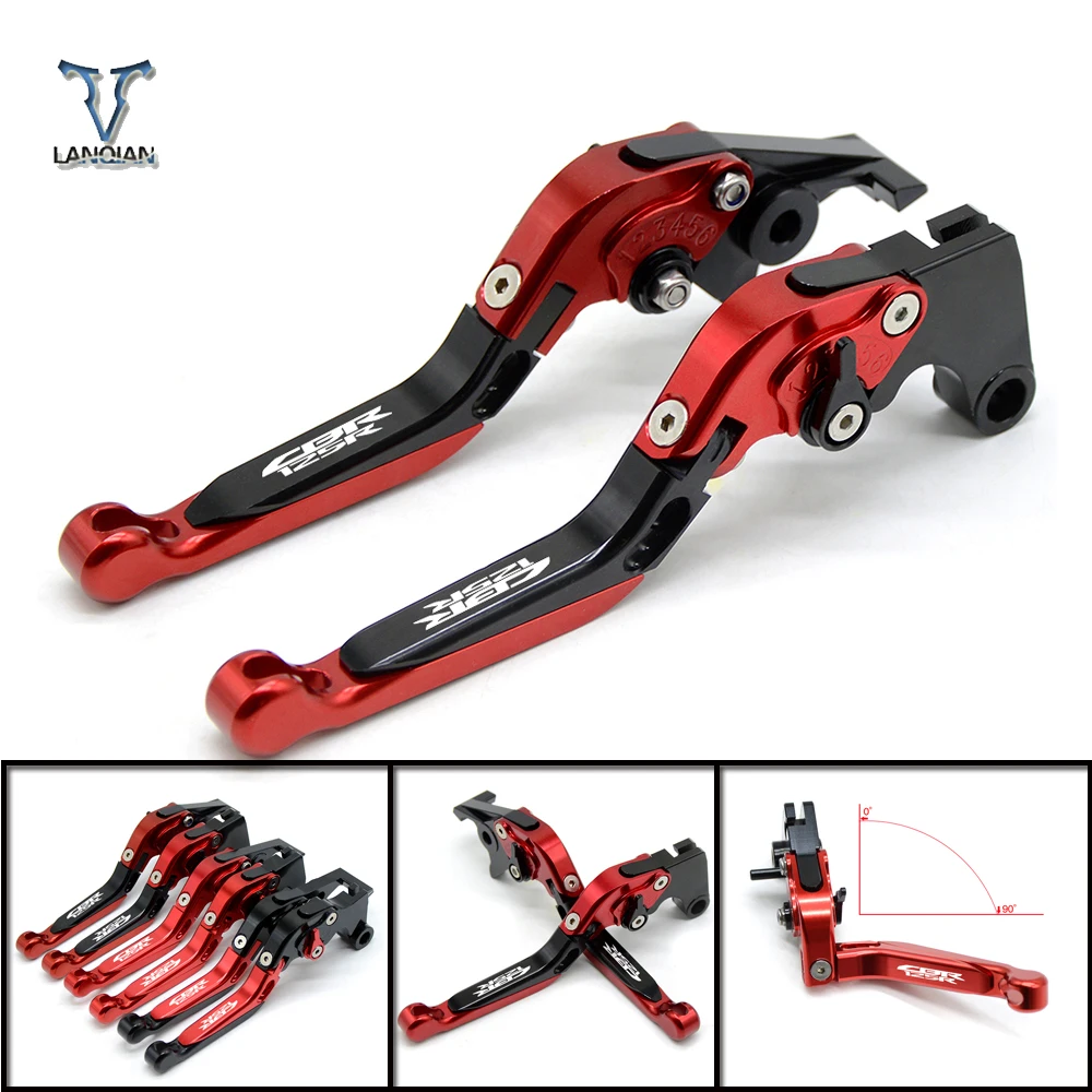 For Honda CBR125R 2011 2012 2013 2014 CBR125 R CNC Motorcycle Accessories Adjustable Folding Extendable Brake Clutch Levers
For Honda CBR125R 2011 2012 2013 2014 CBR125 R CNC Motorcycle Accessories Adjustable Folding Extendable Brake Clutch Levers