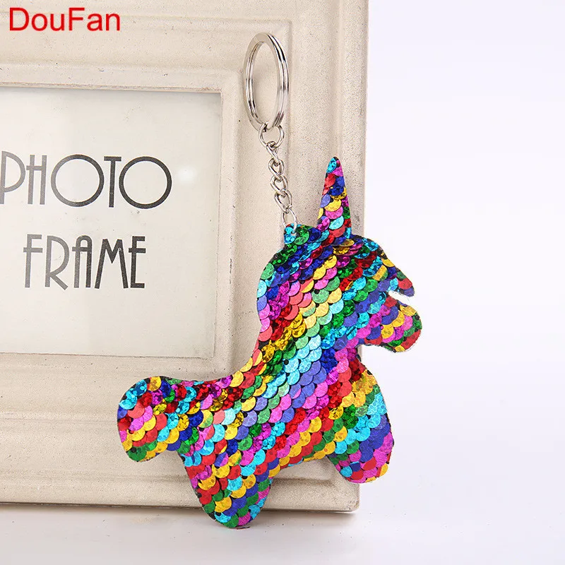 DouFan Unicorn Keychain Glitter Sequins Key Ring Gifts for Women Llaveros Mujer Charms Car Bag Accessories Key Chain Party Favor
DouFan Unicorn Keychain Glitter Sequins Key Ring Gifts for Women Llaveros Mujer Charms Car Bag Accessories Key Chain Party Favor