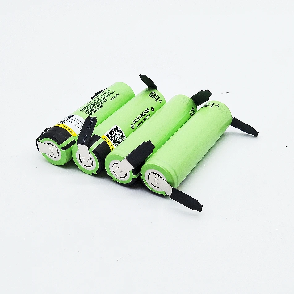 100PCS Liitokala 100% New Original NCR18650B 3.7 v 3400 mah 18650 Lithium Rechargeable Battery DIY Nickel Sheet batteries
100PCS Liitokala 100% New Original NCR18650B 3.7 v 3400 mah 18650 Lithium Rechargeable Battery DIY Nickel Sheet batteries