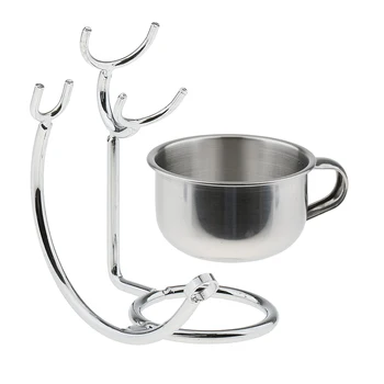 Stainless Steel Shaving Stand with Bowl Set for Men Beard Face Hair Remover
Stainless Steel Shaving Stand with Bowl Set for Men Beard Face Hair Remover