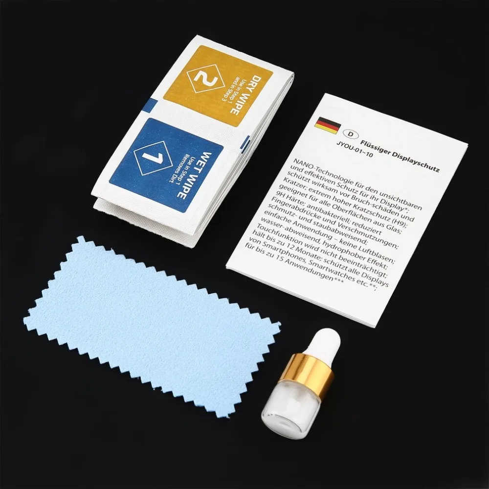 Universal Nano Liquid Glass Screen Protector NANO Technology Invisible Tempered Glass Film for Smartphone Tablet Camera
Universal Nano Liquid Glass Screen Protector NANO Technology Invisible Tempered Glass Film for Smartphone Tablet Camera