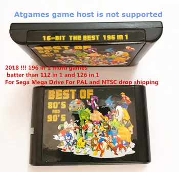 2018 !!! 196 in 1 multi games batter than 112 in 1 and 126 in 1 For Sega Mega Drive For PAL and NTSC drop shipping
2018 !!! 196 in 1 multi games batter than 112 in 1 and 126 in 1 For Sega Mega Drive For PAL and NTSC drop shipping