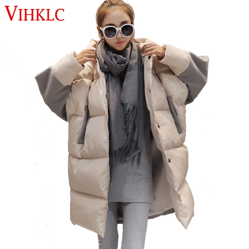 Winter New Fashion Korean Women Coats Thickening Hooded Parkas Long cotton Down Jacket Warm Snow Outwear Overcoat D174
Winter New Fashion Korean Women Coats Thickening Hooded Parkas Long cotton Down Jacket Warm Snow Outwear Overcoat D174
