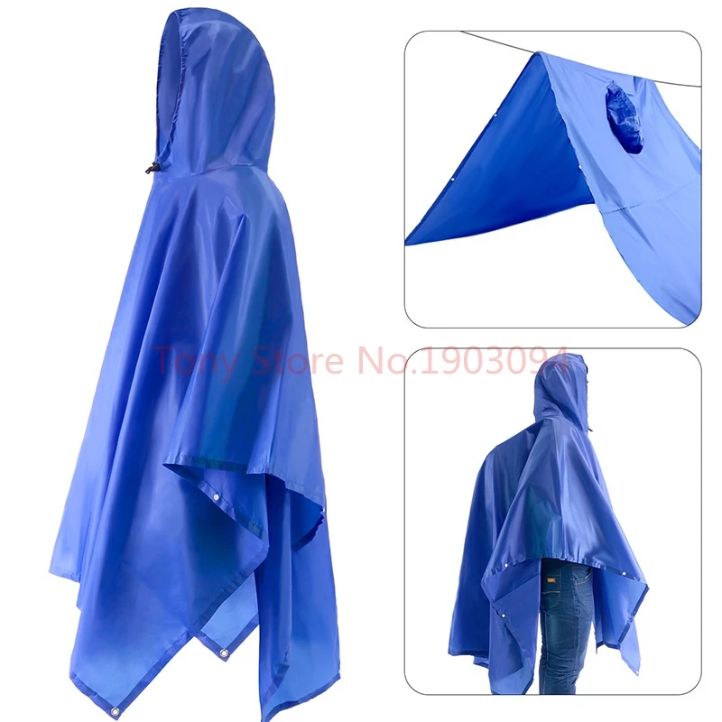 3 in 1 Waterproof Raincoat Outdoor Travel Rain Poncho Jackets Backpack Rain Cover with Carry Bag
3 in 1 Waterproof Raincoat Outdoor Travel Rain Poncho Jackets Backpack Rain Cover with Carry Bag