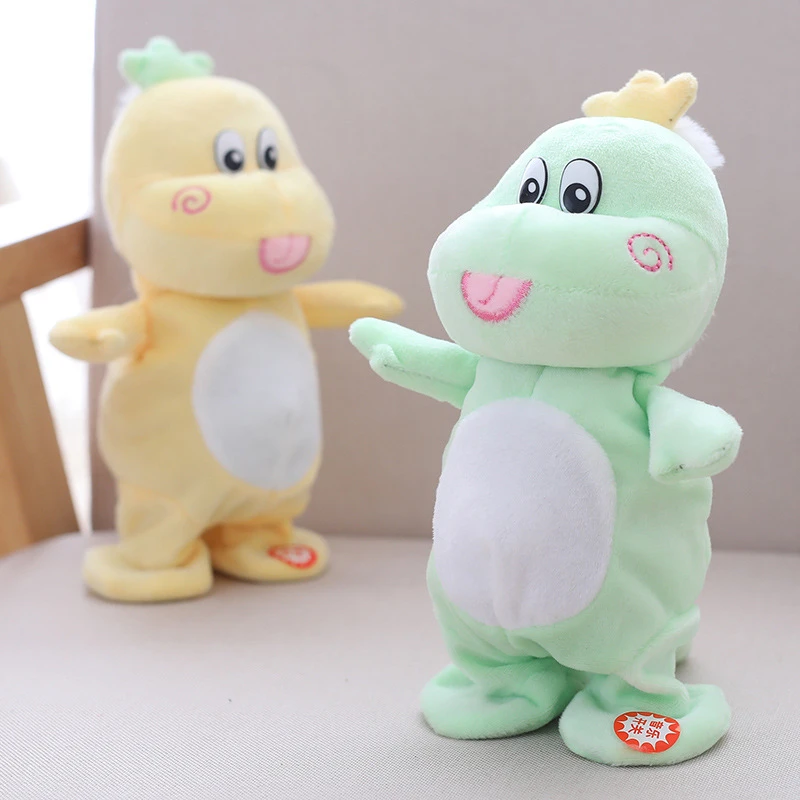 Robot Dinosaur Interactive Pets Electronic Dinosaur Sound Control Walk Talking With Music Singing Plush Toys For Children
Robot Dinosaur Interactive Pets Electronic Dinosaur Sound Control Walk Talking With Music Singing Plush Toys For Children