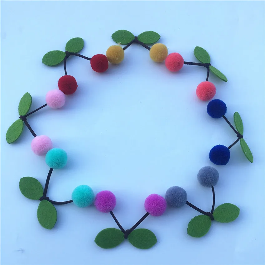 5pcs/Lot Approx 20mm Cherry Pompom Balls Fur Craft DIY Soft Pom Poms For Hair Decoration,Sewing on Garments Accessories
5pcs/Lot Approx 20mm Cherry Pompom Balls Fur Craft DIY Soft Pom Poms For Hair Decoration,Sewing on Garments Accessories
