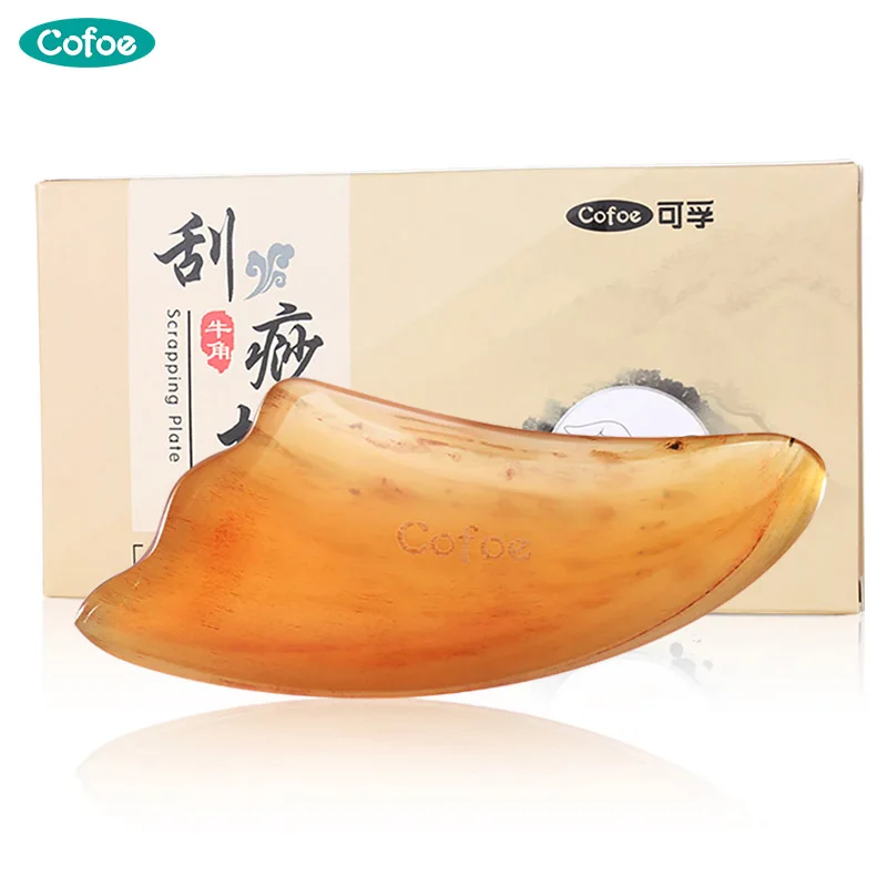 Cofoe OX Horn Guasha Massage Tool Health Jade Gua Sha Body Facial Anti-wrinkle Massage Board Traditional Chinese Acupoints
Cofoe OX Horn Guasha Massage Tool Health Jade Gua Sha Body Facial Anti-wrinkle Massage Board Traditional Chinese Acupoints