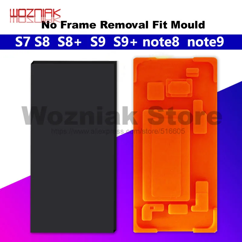 for Samsung S7 S8 S8+ S9 S9+ Note9 Note8 Curved Screen Belt Frame Fit Cushion NO Frame Removal Silica Gel Mould
for Samsung S7 S8 S8+ S9 S9+ Note9 Note8 Curved Screen Belt Frame Fit Cushion NO Frame Removal Silica Gel Mould
