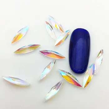 100Pcs Nail Art Rhinestones AB Colorful Crystal Zircon Mixed-Shapes Designs DIY Rhinestone and Decorations Mixed (App10 shapes)
100Pcs Nail Art Rhinestones AB Colorful Crystal Zircon Mixed-Shapes Designs DIY Rhinestone and Decorations Mixed (App10 shapes)
