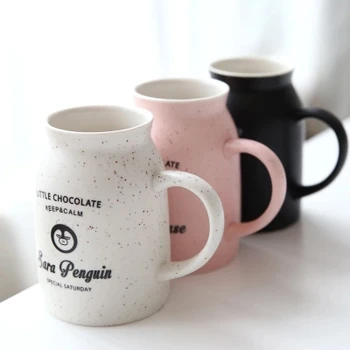 Creative cartoon small fresh milk bottle belly ceramic cup with coffee mug cup for lovers
Creative cartoon small fresh milk bottle belly ceramic cup with coffee mug cup for lovers