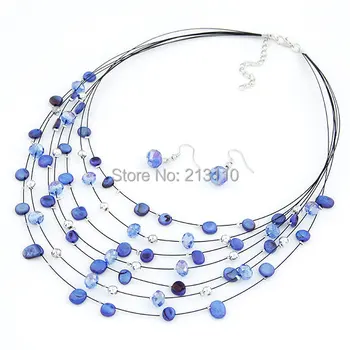 3 Colors Fashion Women BeadsJewelry sets Women Necklace/Earring Jewelry Set Fashion Women Sweater Accessories
3 Colors Fashion Women BeadsJewelry sets Women Necklace/Earring Jewelry Set Fashion Women Sweater Accessories