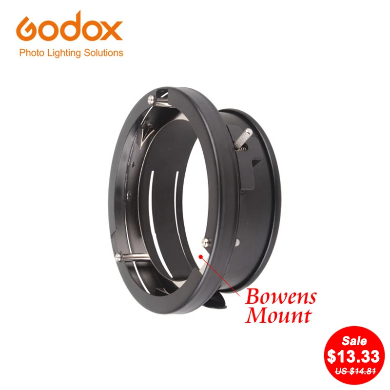 100% Original Godox Universal mini 98mm flash Mounts To Bowens Mount Ring Adapter Studio Strobe Godox 160W 250W 300W
100% Original Godox Universal mini 98mm flash Mounts To Bowens Mount Ring Adapter Studio Strobe Godox 160W 250W 300W