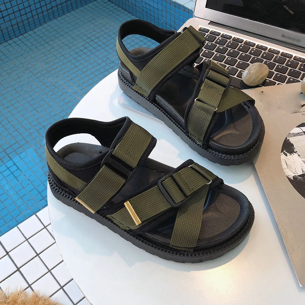 Women Sandals 2019 Female Shoes Summer Fat Low Heel Comfortable Casual Open Toe Sandals Summer Slip Platform Black Sandal Shoes
Women Sandals 2019 Female Shoes Summer Fat Low Heel Comfortable Casual Open Toe Sandals Summer Slip Platform Black Sandal Shoes