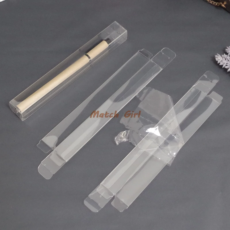 50pcs- 2*2*17cm Transparent PVC Plastic Packaging Box with protective film DIY eyebrow pen eyeliner pen cosmetics gift box
50pcs- 2*2*17cm Transparent PVC Plastic Packaging Box with protective film DIY eyebrow pen eyeliner pen cosmetics gift box