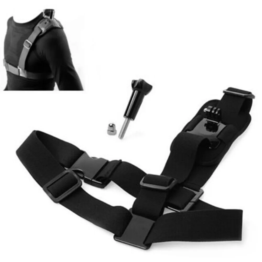 Go pro Accessories shoulder Strap Mount Harness for Gopro Hero 4 3 2 SJ4000 for Xiaomi Yi Camera Chest Harness Belt Adapter
Go pro Accessories shoulder Strap Mount Harness for Gopro Hero 4 3 2 SJ4000 for Xiaomi Yi Camera Chest Harness Belt Adapter