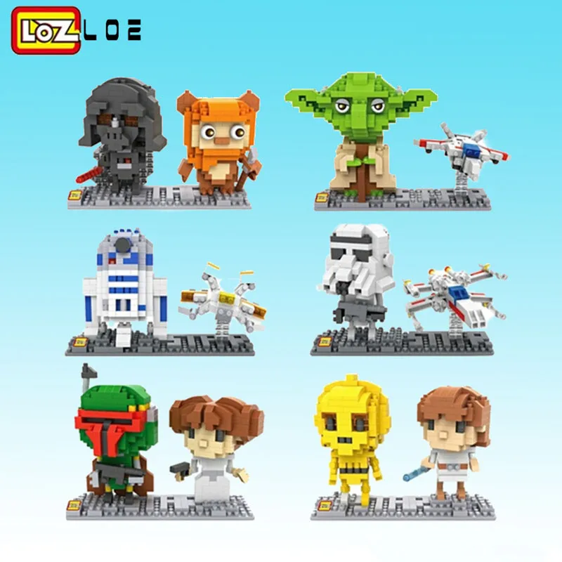 LOZ super hero Anime diamond block plastic cute building blocks toys bricks educational Action Figures Toys for Children
LOZ super hero Anime diamond block plastic cute building blocks toys bricks educational Action Figures Toys for Children